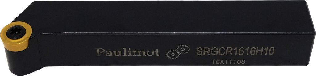 PAULIMOT Drehmeißel mit Wendeplatte 16 x 16 mm SRGCR1616H10