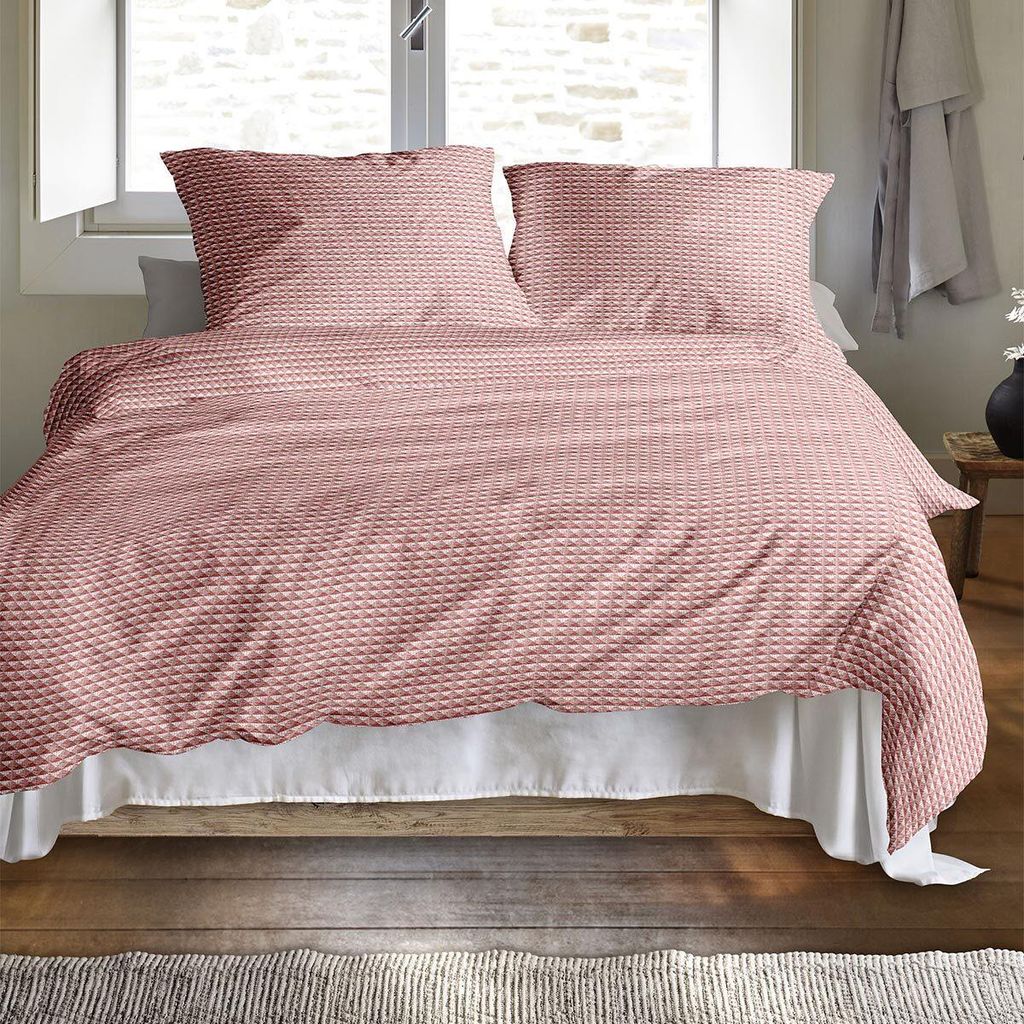 Irisette Seersucker Bettwäsche Easy 8659 135x200 cm + 80x80 Produktbild 