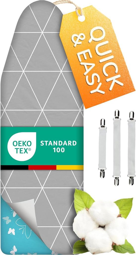 Copertura per asse da stiro smart&gentle – cotone con Immagine del prodotto 