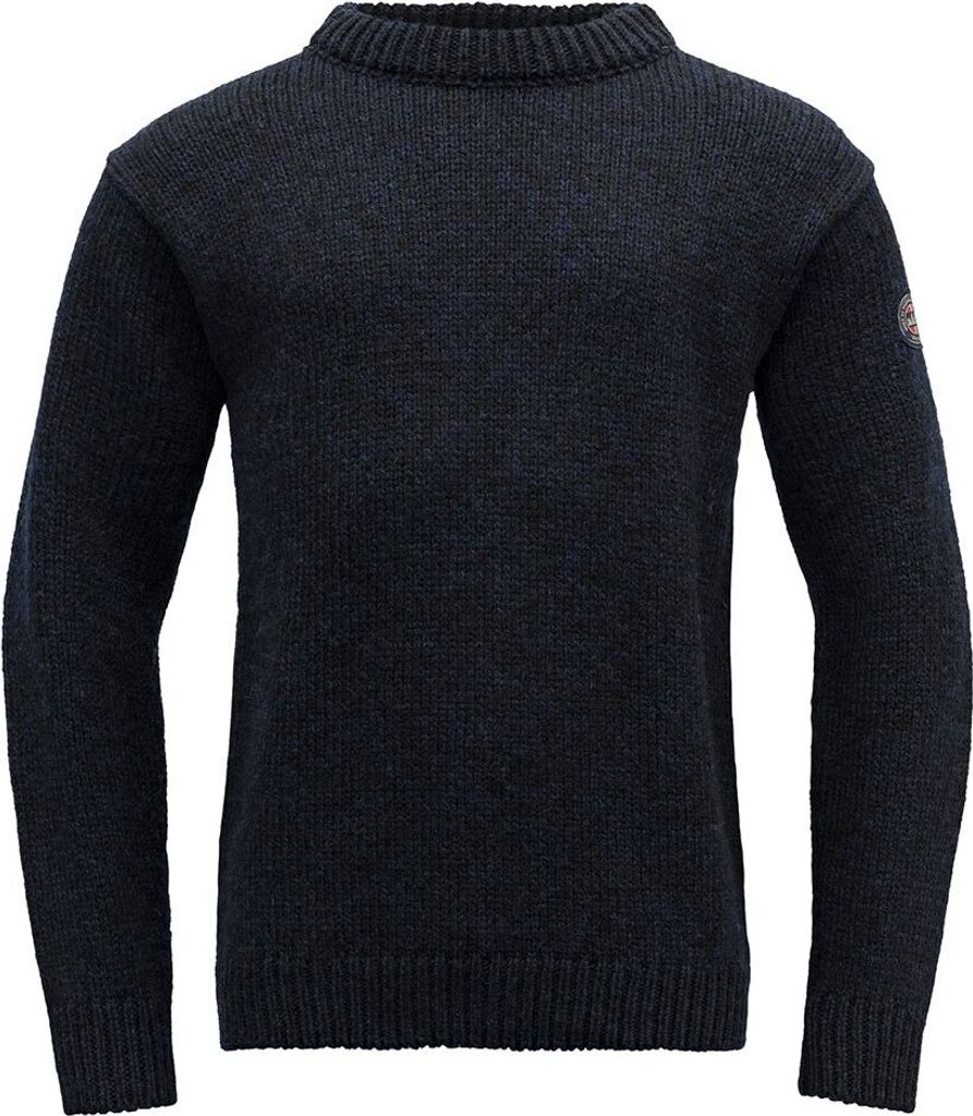 Devold Nansen Pullover Rundhalsausschnitt Farbe: navy / Kleidung Größe: L