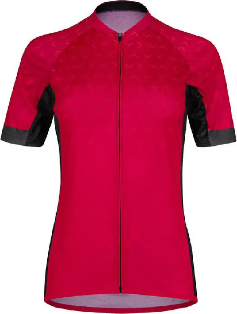 Maillot cycliste Fortuna magenta haute performance pour cyclisme sur route