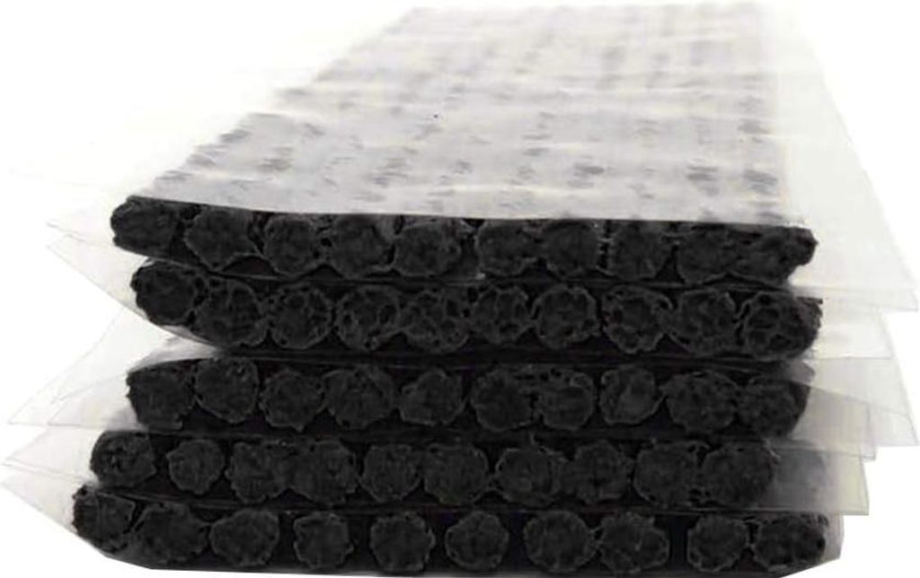 Tubeless Reifenreparaturstreifen - Reifenpannen Reparaturset - Auto Reifen Reparaturwerkzeug - Schwarz - 200 mm x 35 mm - 50 Stück