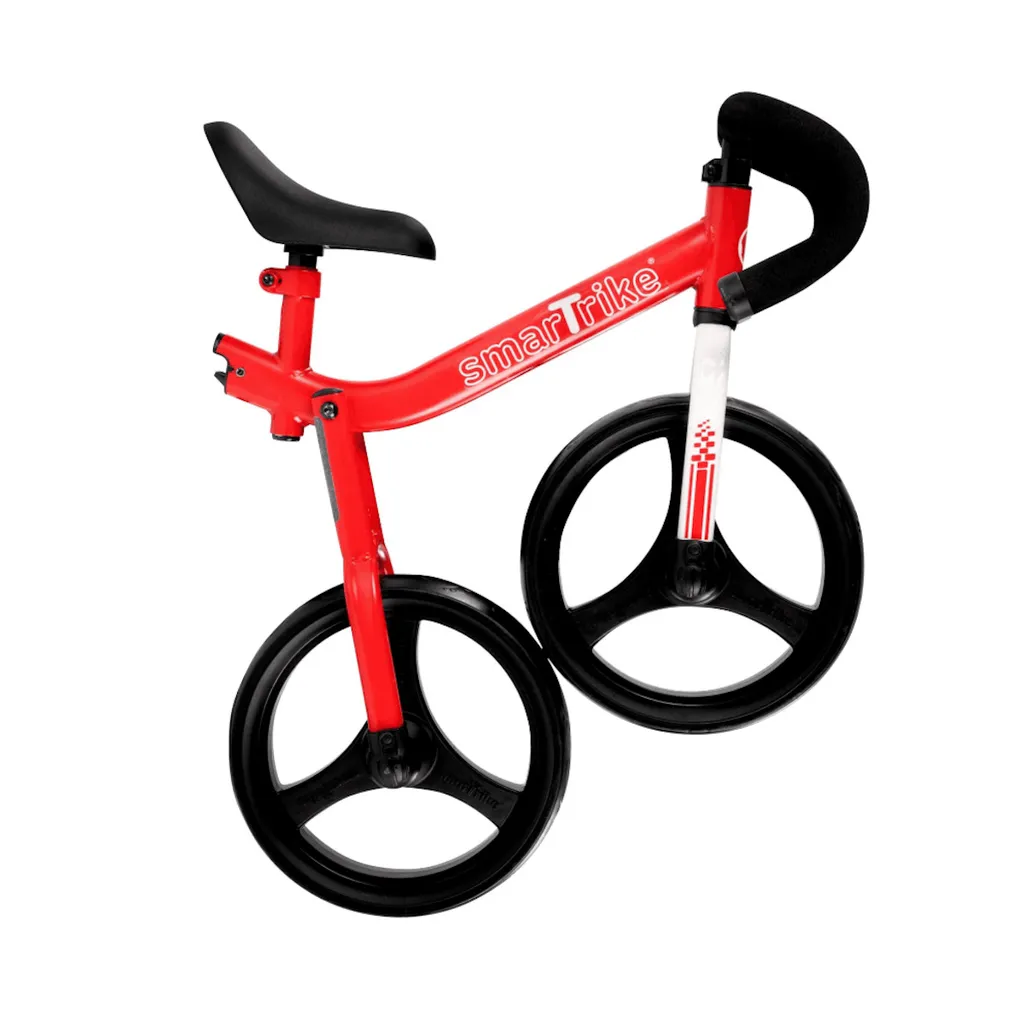 Vélo d'Équilibre Pliable smarTrike - Solution Gain de Place Rouge - 11