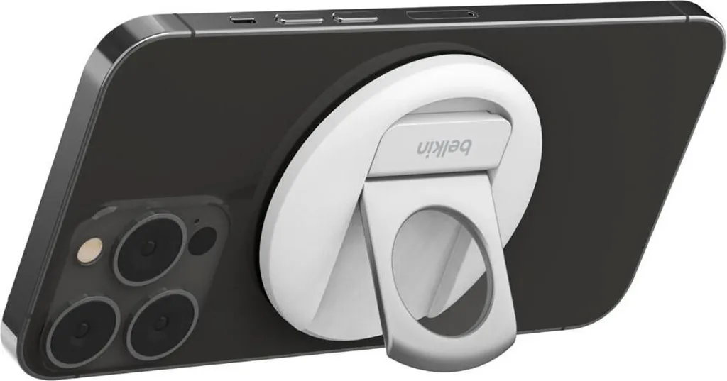 Support Belkin iPhone MagSafe Blanc avec Anneau Support pour MacBook - 11