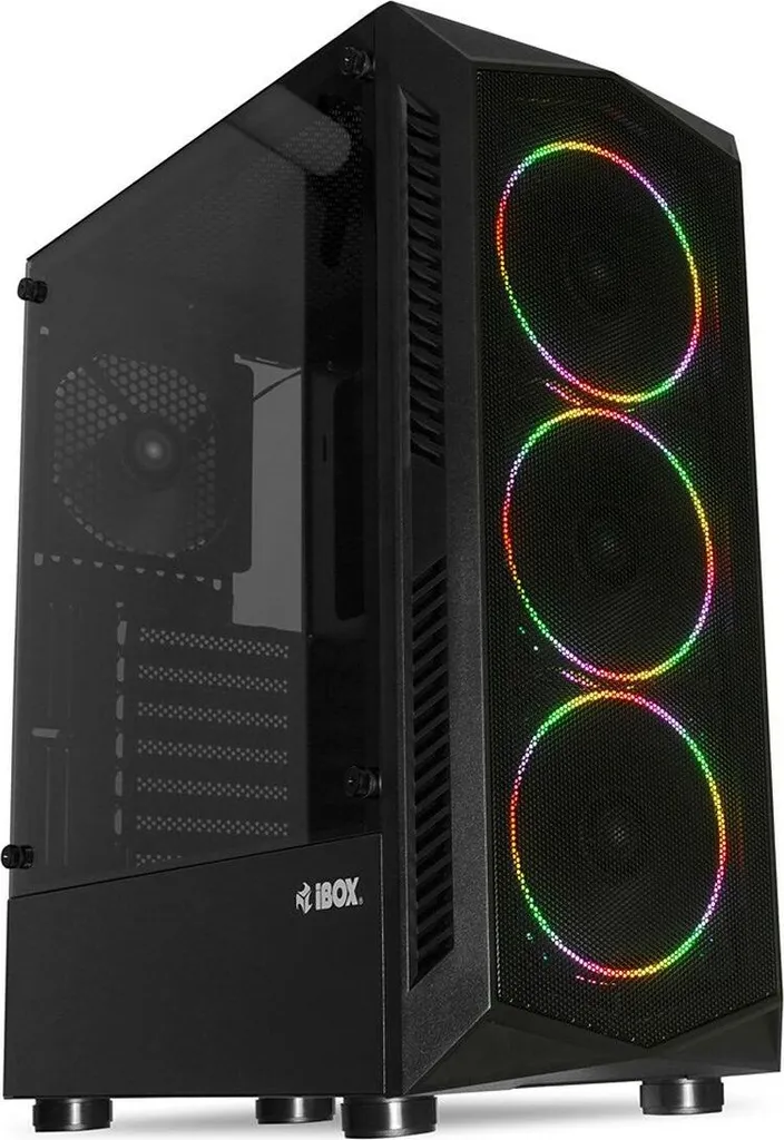 Case PC I-BOX LUPUS 27: Design Elegante con Illuminazione RGB