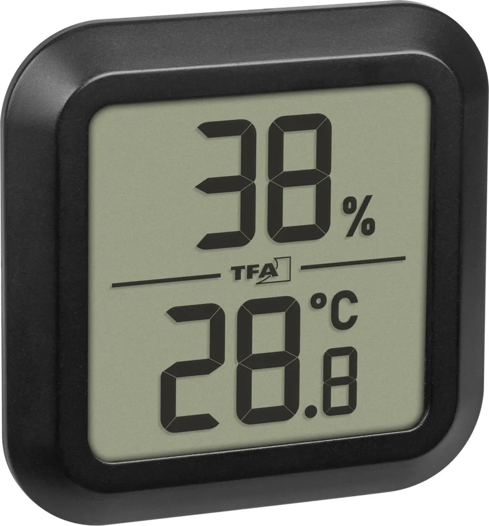 TFA 30.5061.01 Thermomètre-hygromètre numérique calibrable - 1 pièce
