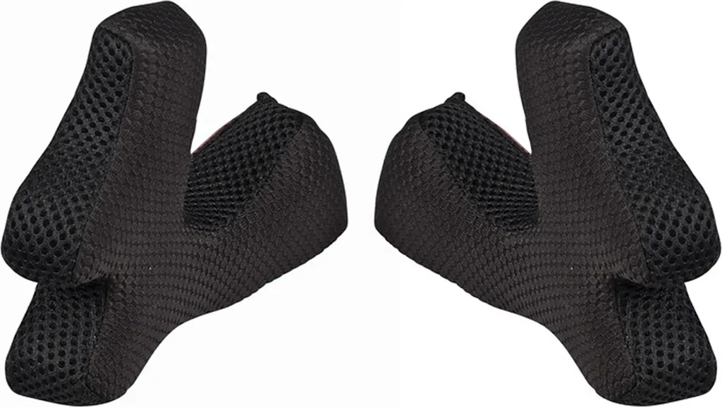 Troy Lee Designs GP Cheekpads Wangenpolster Noir Adulte S 23mm