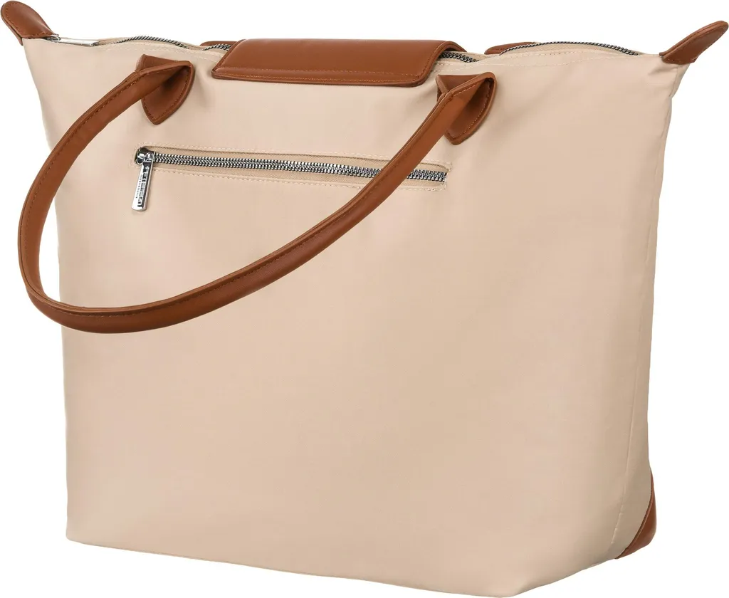 Peterson Striould: Borsa Professionale Donna in Marrone e Beige - 4