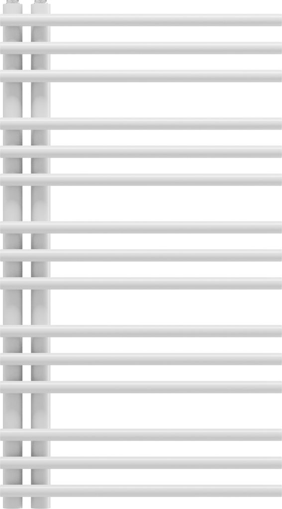 Granitan | Badezimmerheizkörper MILO - 90x50 cm - Weiß - Modernes Design - Einfacher Montage