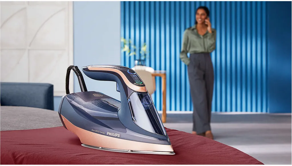Fer à Repasser Philips Azur Haute Performance pour Linge Difficile Noir