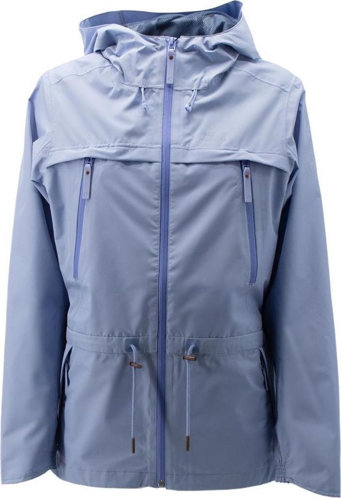Jack Wolfskin Fairview Damen Outdoor Hardshell Regenjacke Jacke Mantel blau S