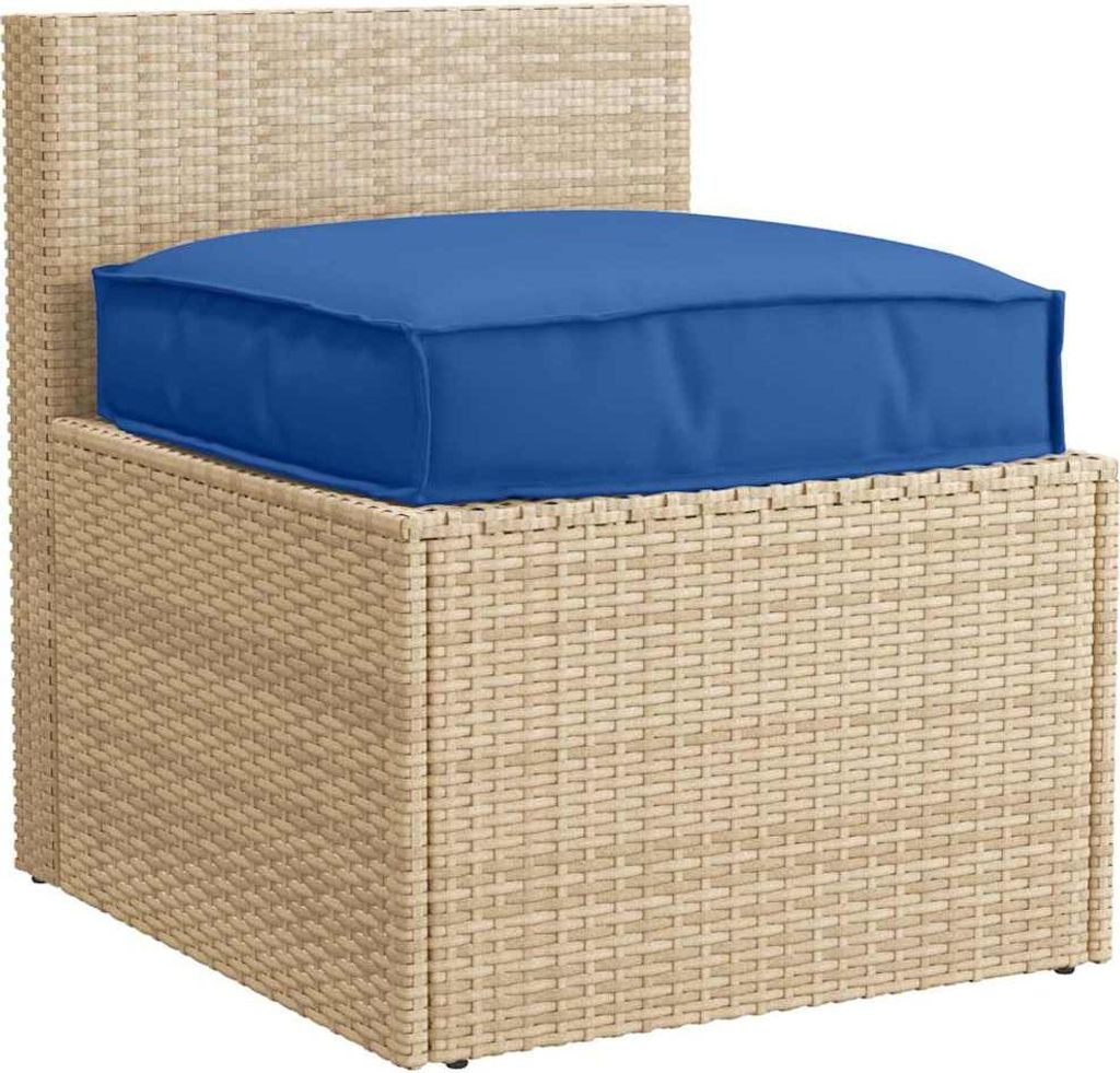 vidaXL Coussin bleu roi 60 x 60 x 12 cm Tissu Oxford Image du produit 