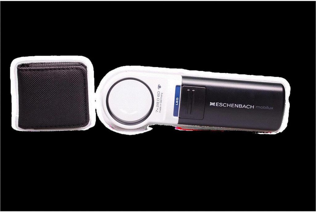 Eschenbach Lupe mobiluxLED 28D 7x Produktbild 