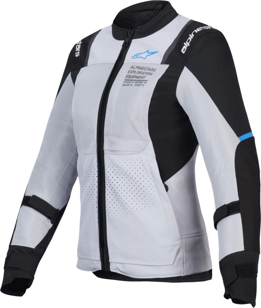 Alpinestars Stella ST-2 Air Damen Motorrad Textiljacke, schwarz/grau, M