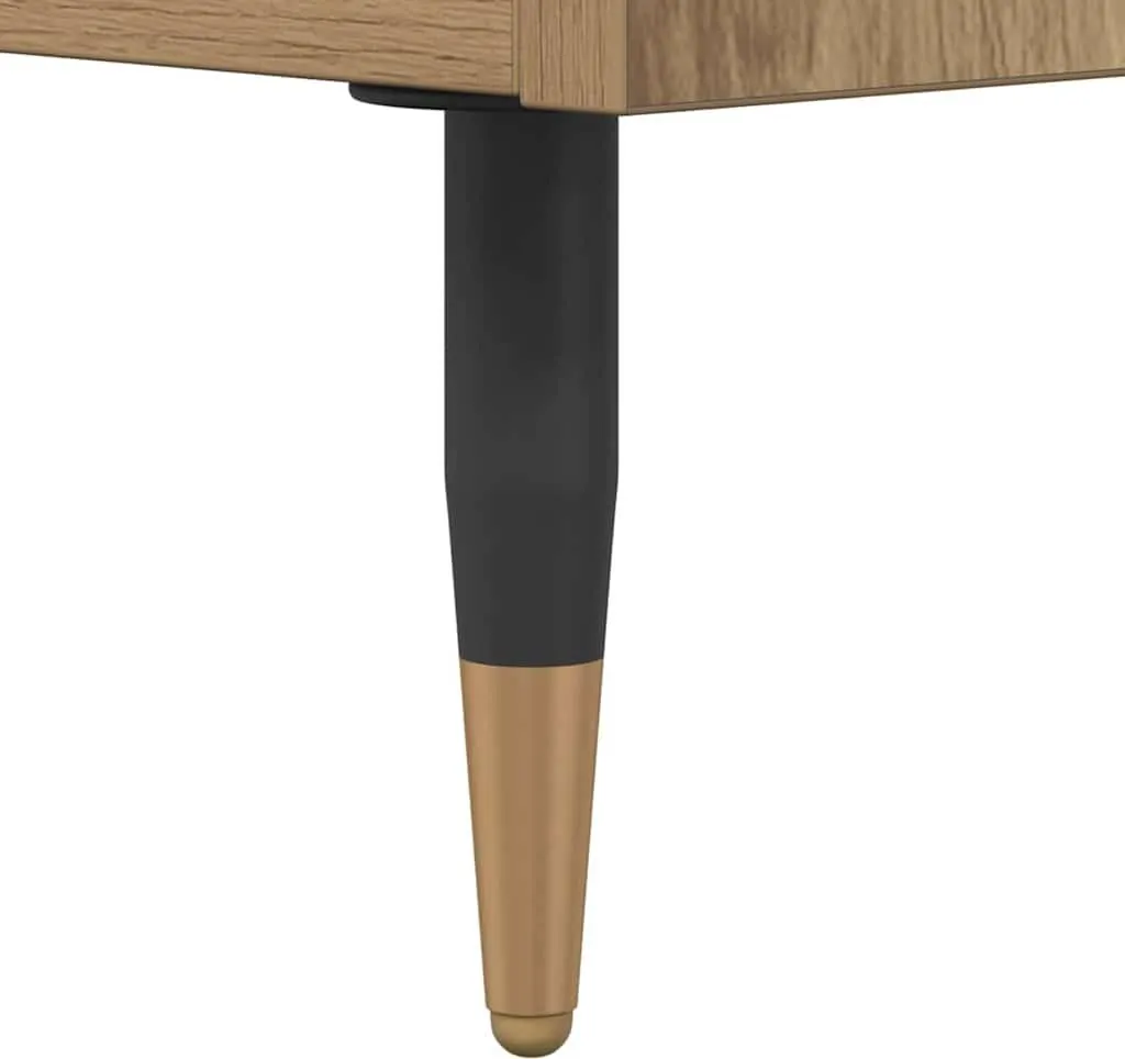 SYFAX™ Tavolino da salotto Rovere artigianale 102 x 44,5 x 50 cm - 10