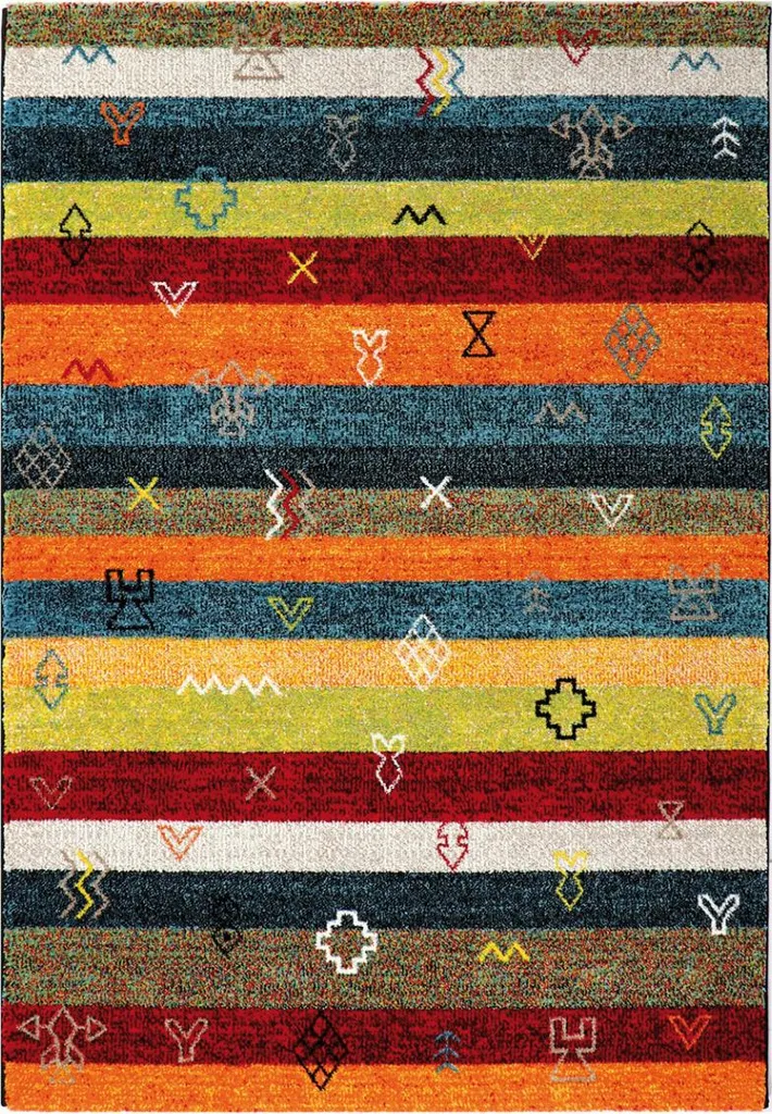 Tapis Diamond 22665/110 Design Géométrique 120x170 cm pour Salon Chic