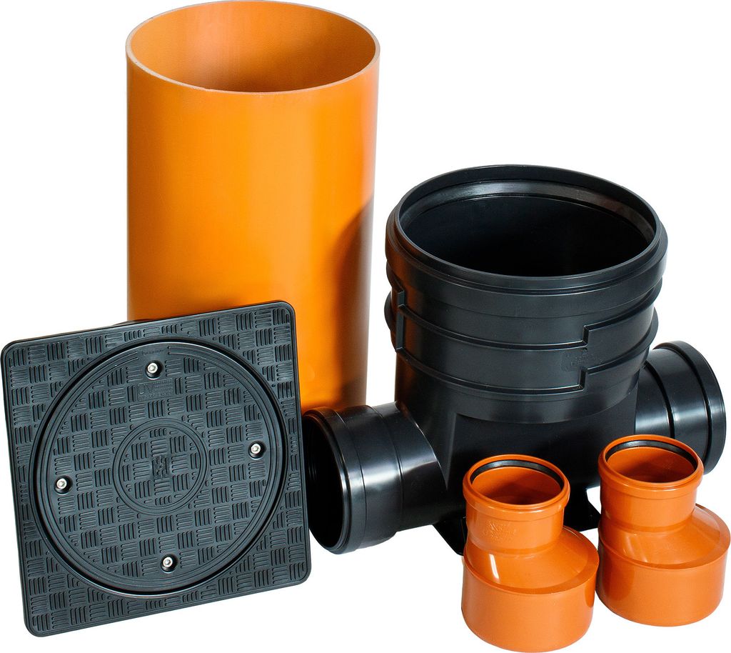 ScarMaxx Schachtsystem Set DN315 Breite 76,5cm, 2xDN110, 2x Produktbild 