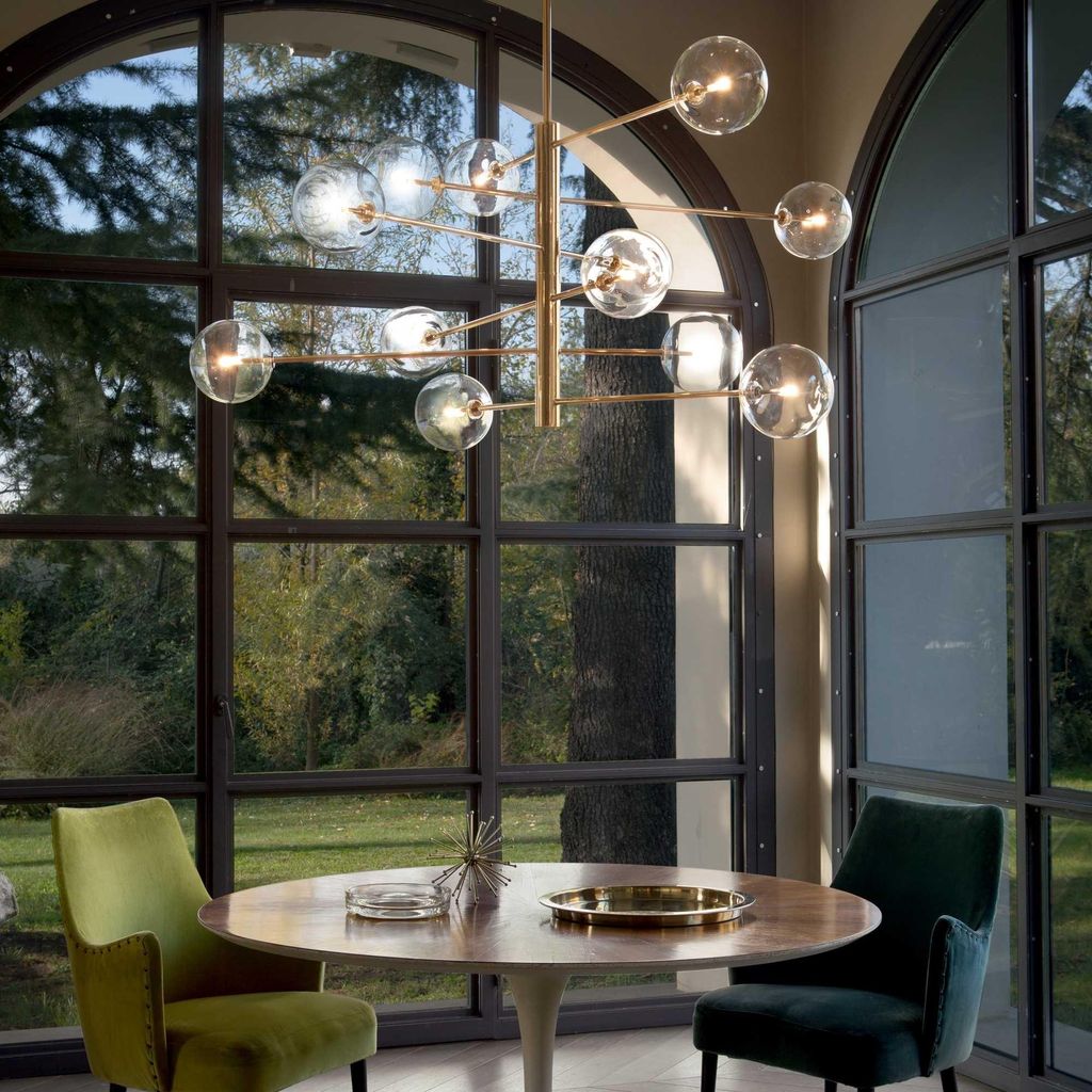 Ideal Lux Equinoxe, 12 Glühbirne(n), G4, IP20, Gold Produktbild 