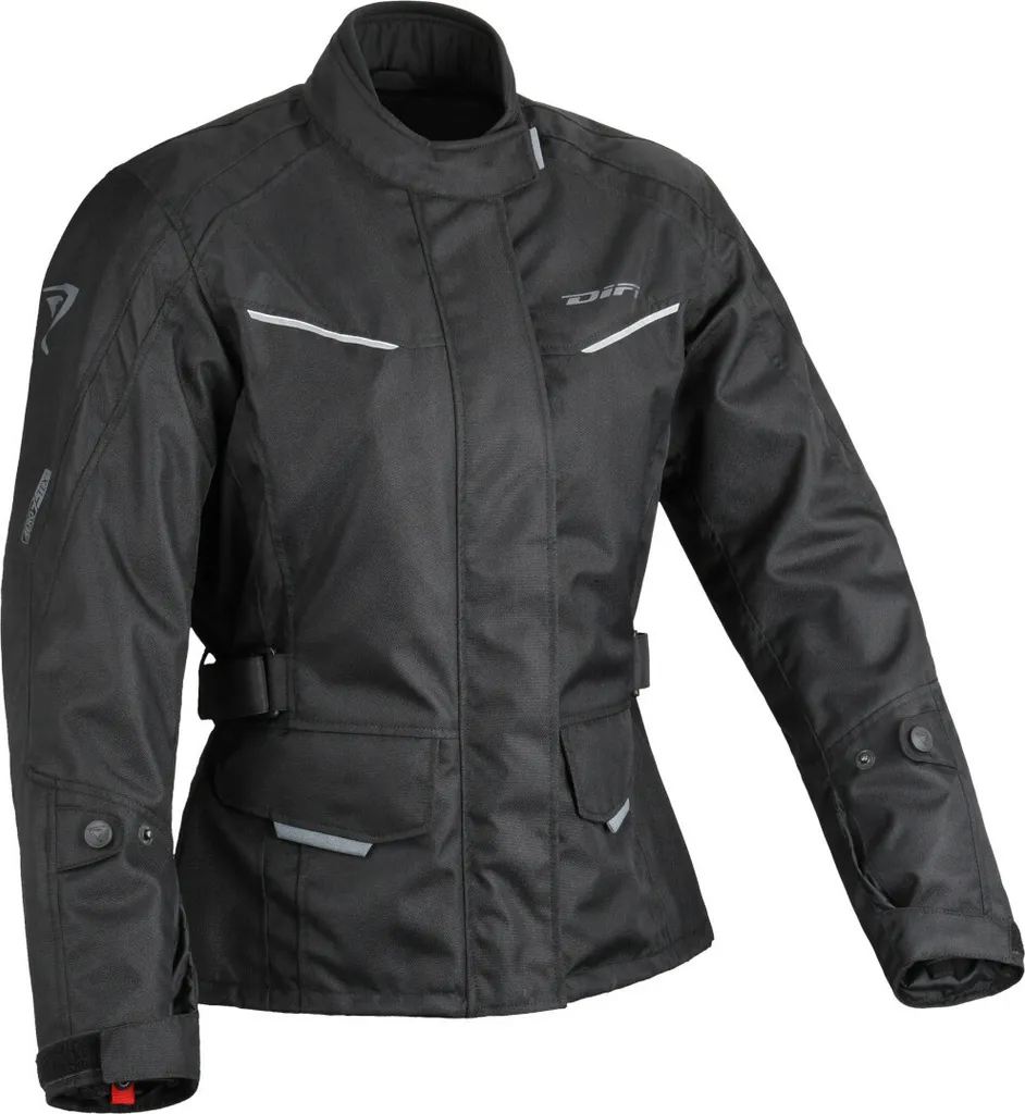 Blouson moto étanche Aerotex DIFI Cage pour femme noir avec protections L