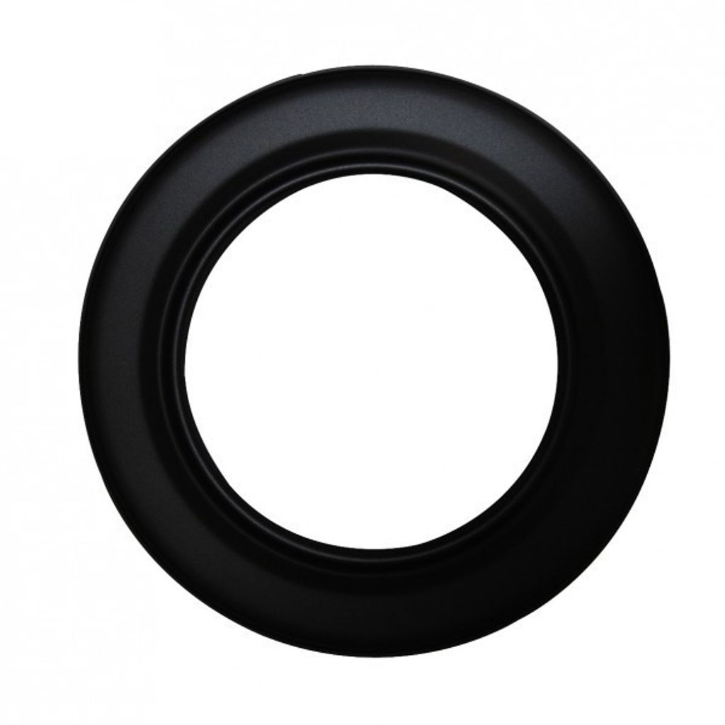 Rosette Senotherm schwarz 150 mm