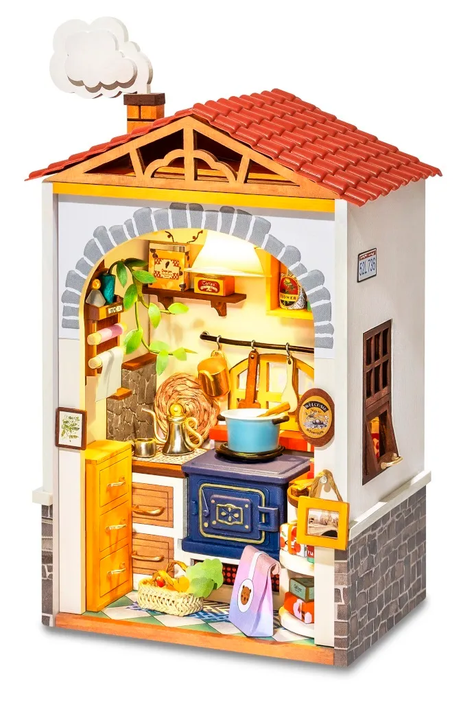Puzzle 3D Rolife Maison à monter Cuisine des Saveurs DG159 de 64 pièces