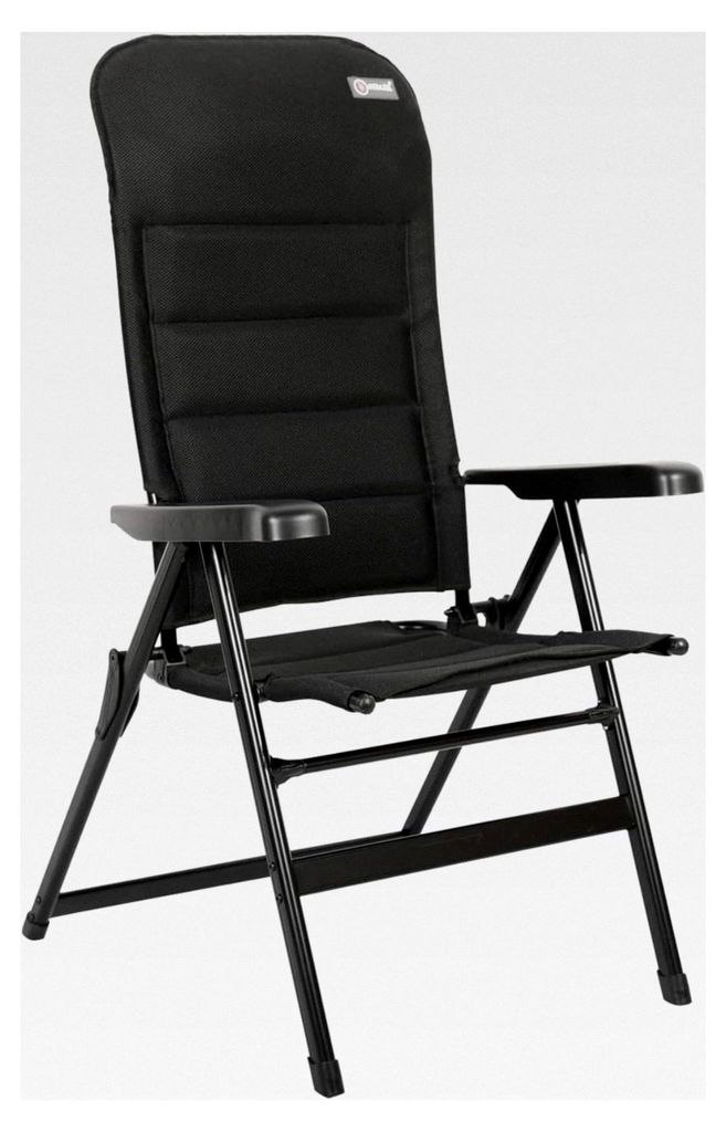 3D Mesh Bezug - XXL Oversize Relaxsessel mit 5 verstellbaren Armlehnen Gartenstuhl Aluminium Klappstuhl