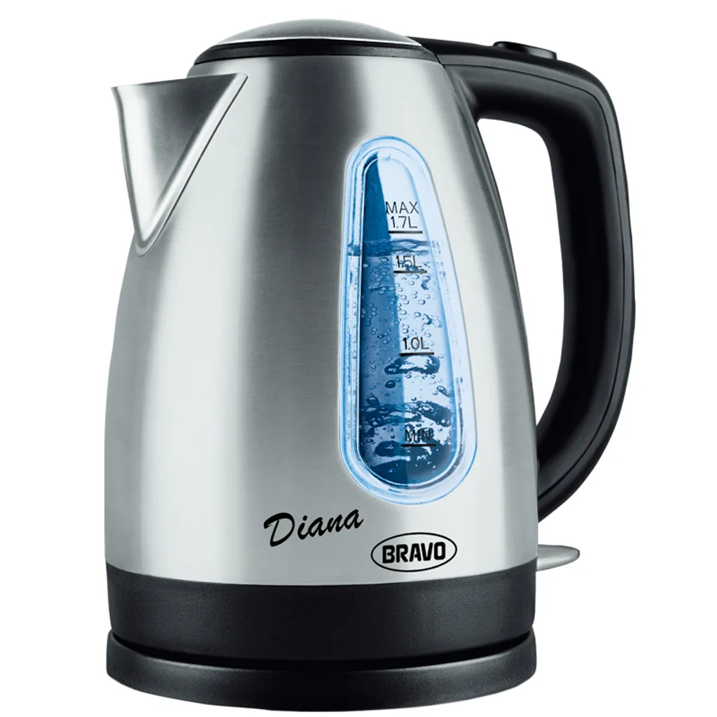 Bravo B 4360 Diana Bollitore Elettrico in Acciaio Inox 1,7L - Offerta
