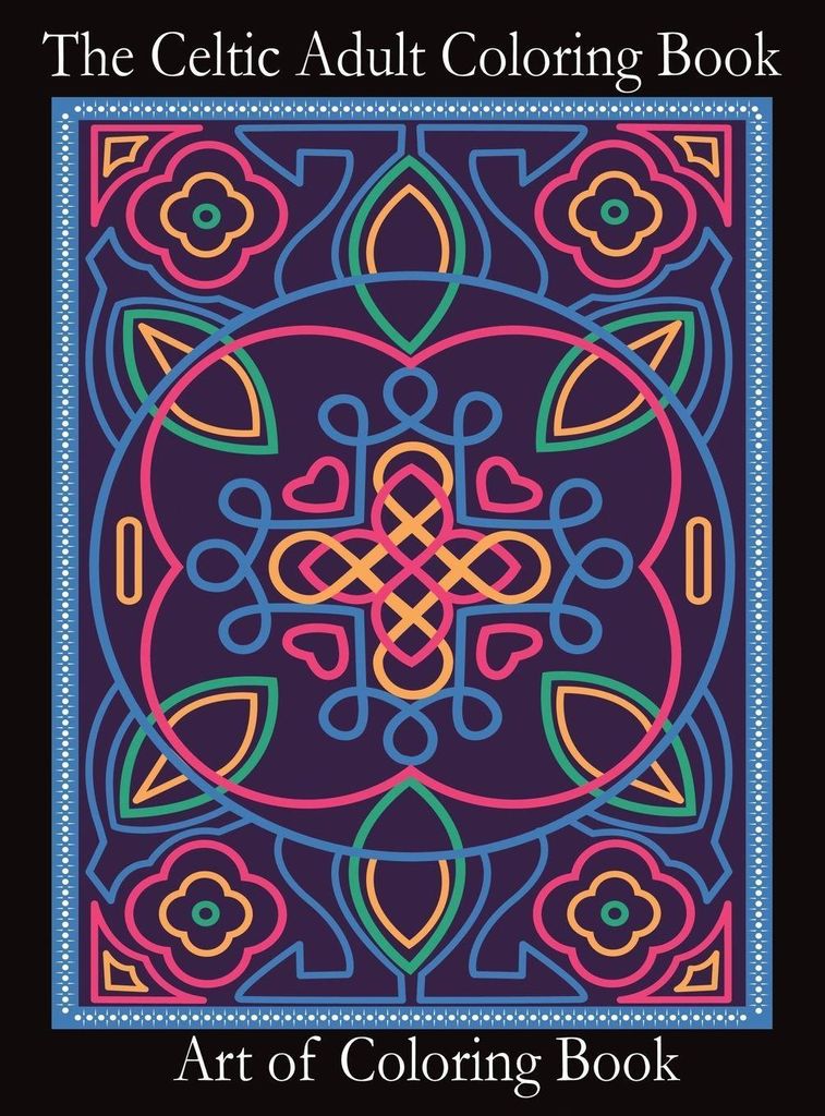 The Celtic Adult Coloring Book