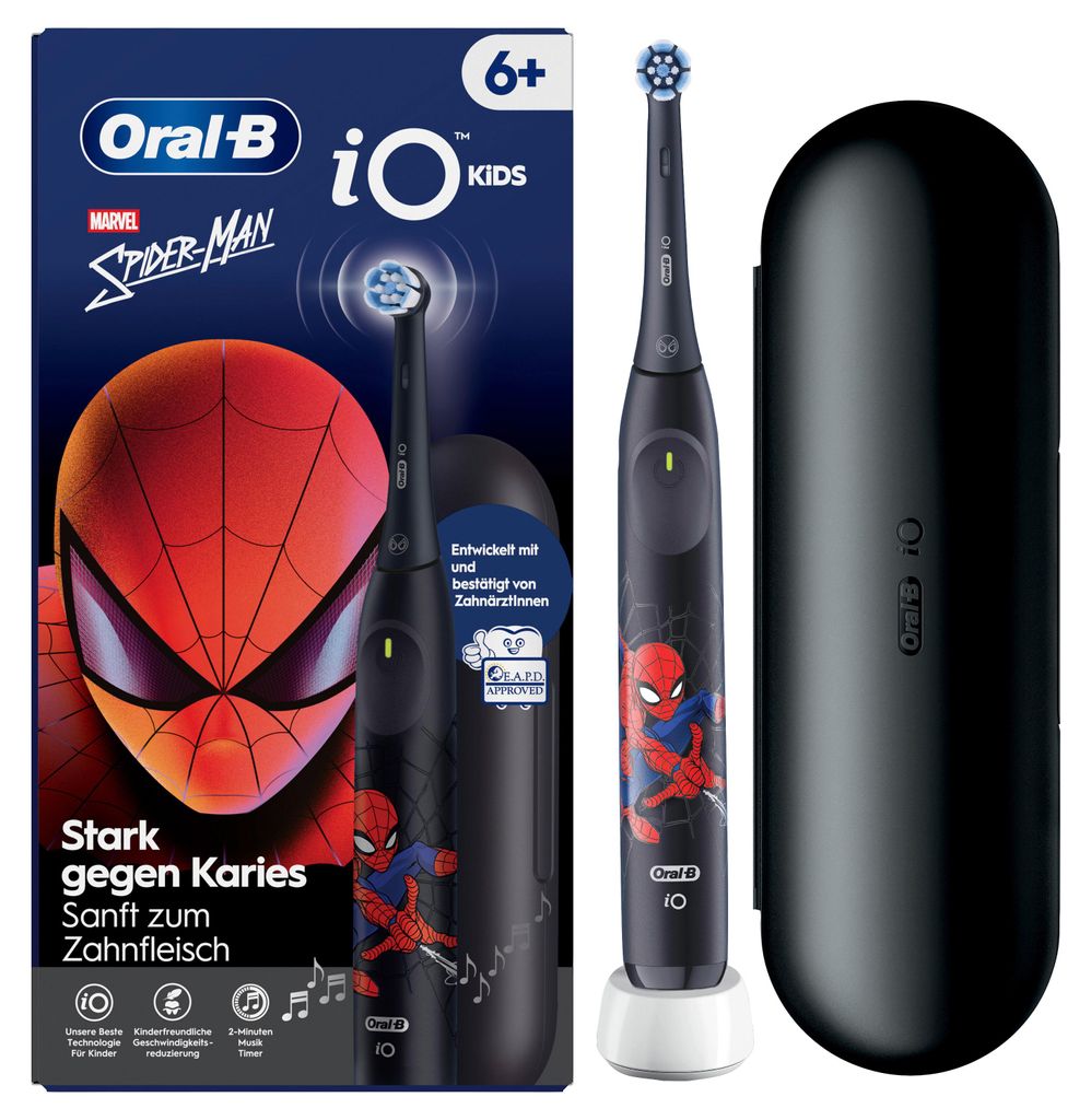 Oral-B iO Kids Spiderman, Detské, Rotujúca kefka na zuby, Obrázok produktu 