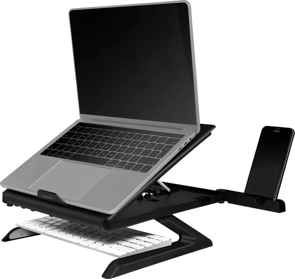 Support Ergonomique PC Portable 16 Pouces avec Double Emplacement Mobile - 4