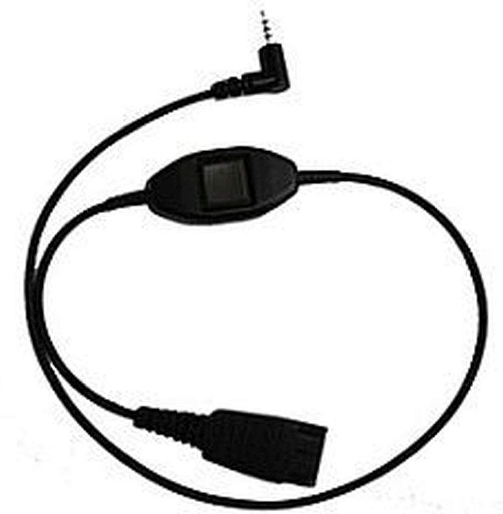 JABRA Kabelunterteil QD auf 2,5mm Klinke, Rufannahme (Nokia)