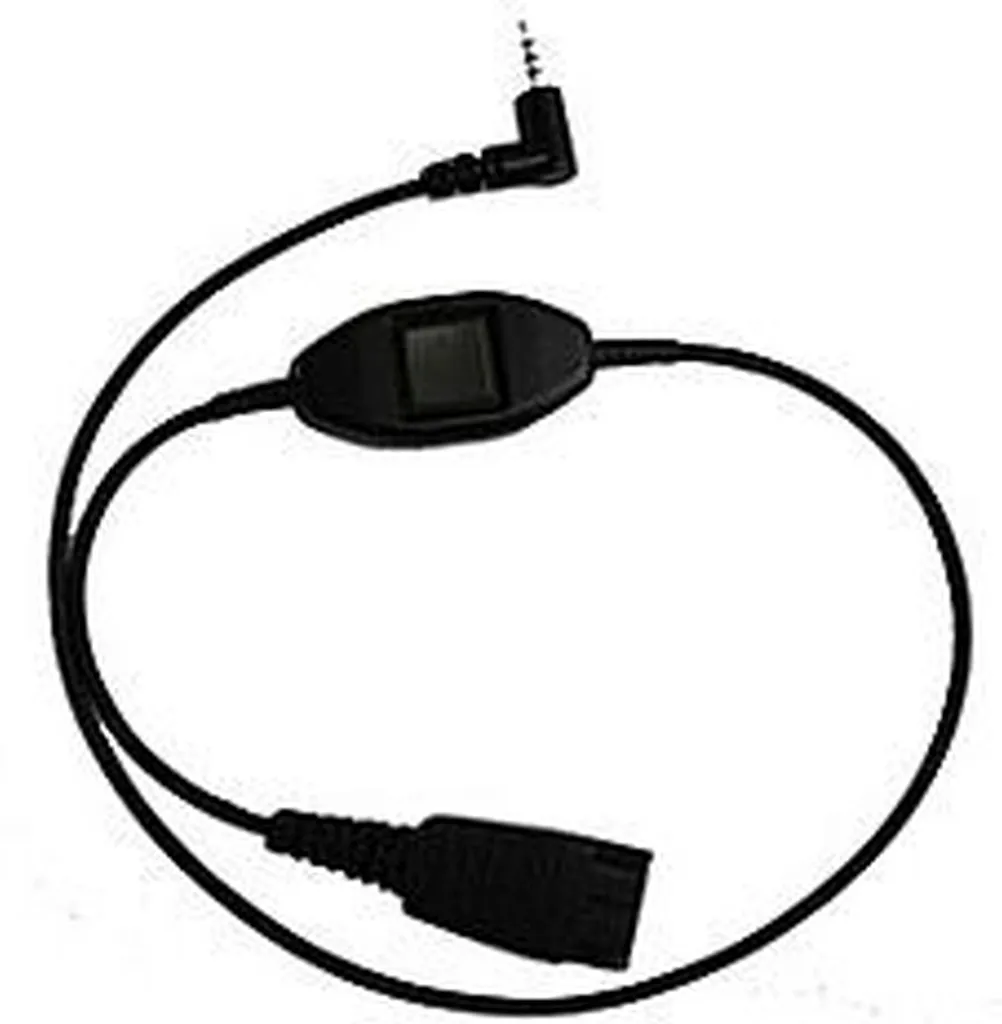 Jabra 8800-00-79, 0,5 m, QD, 2,5 mm, nero, Cina, 50 mm