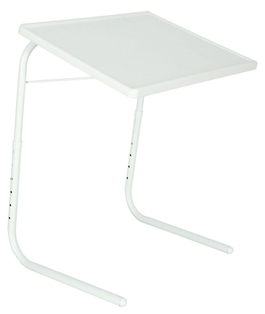 Laptoptafeltje, inklapbaar, 52 x 40 cm, wit Productafbeelding 