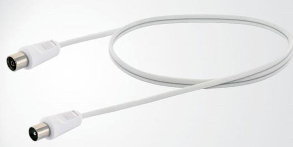 Schwaiger KDSKI15532 Koaxialkabel 1,5 m IEC Weiß (KDSKI15532)