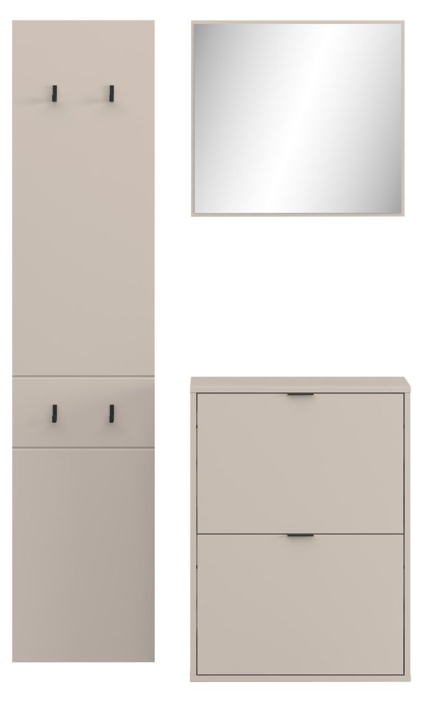 Garderobenset HARPER BEJAR BHT 108x180x24 cm sonstige
