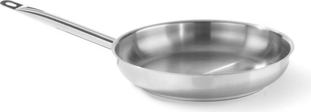 Bratpfanne - ohne Deckel Edelstahl Schwere professionelle Produktbild 