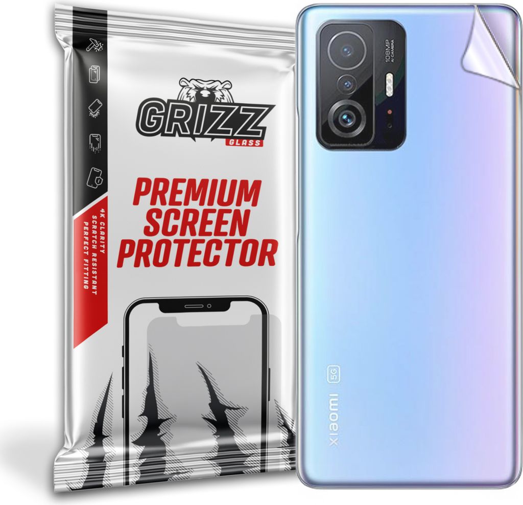 Folie auf der Rückseite GrizzGlass SatinSkin für Xiaomi 11T