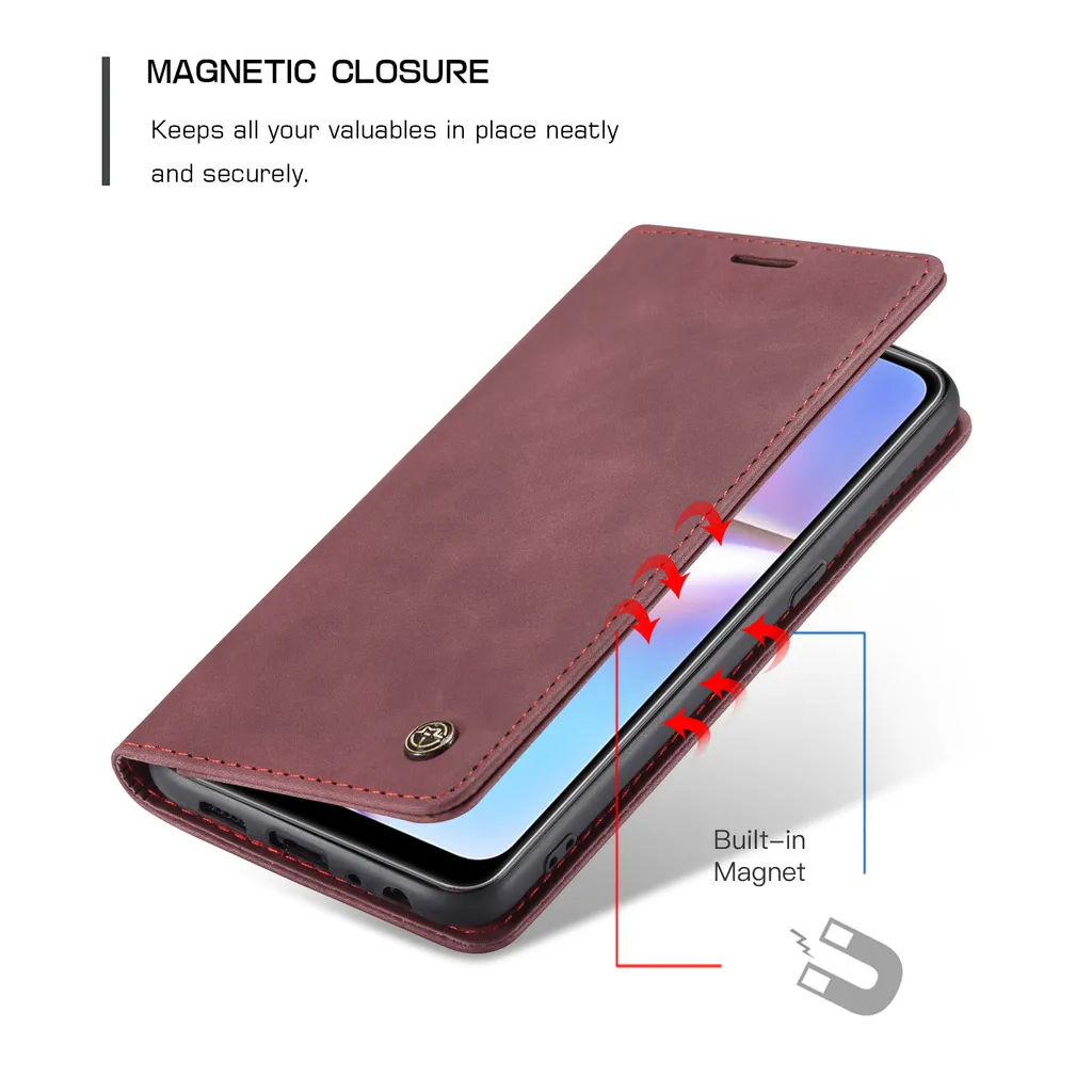 Custodia Protettiva Galaxy A10S: Funzione Stand e Chiusura Magnetica - 3