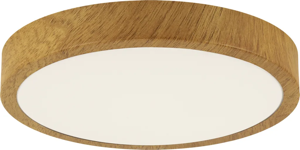 Plafonnier LED 24W 1680lm Lumière Naturelle IP44 Strühm Design Bois Wenge