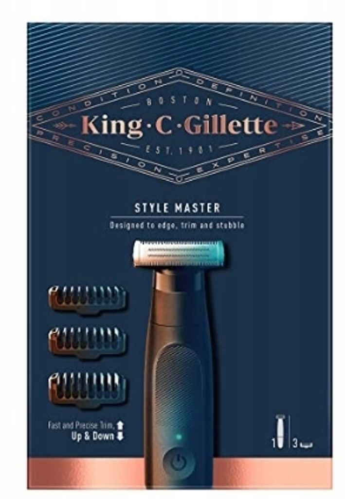 Gillette King C. Gillette Style Master, regolabarba da uomo Immagine del prodotto 