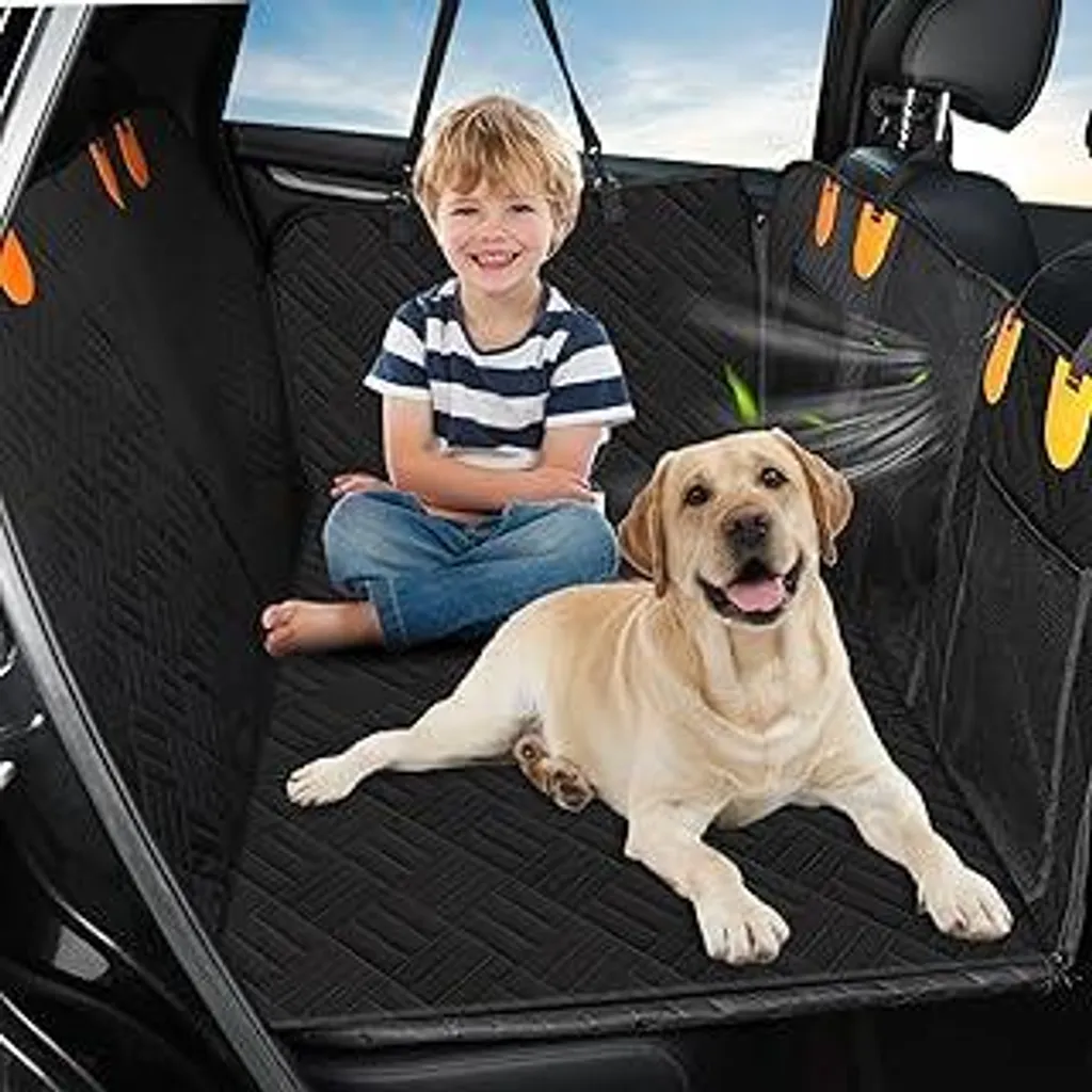 Copertura per auto per cani Sedile posteriore Fondo rigido, copertura per cani Sedile posteriore per auto Sedile per cani Sedile posteriore Copertura per auto per cani Sedile posteriore Tappetino per cani