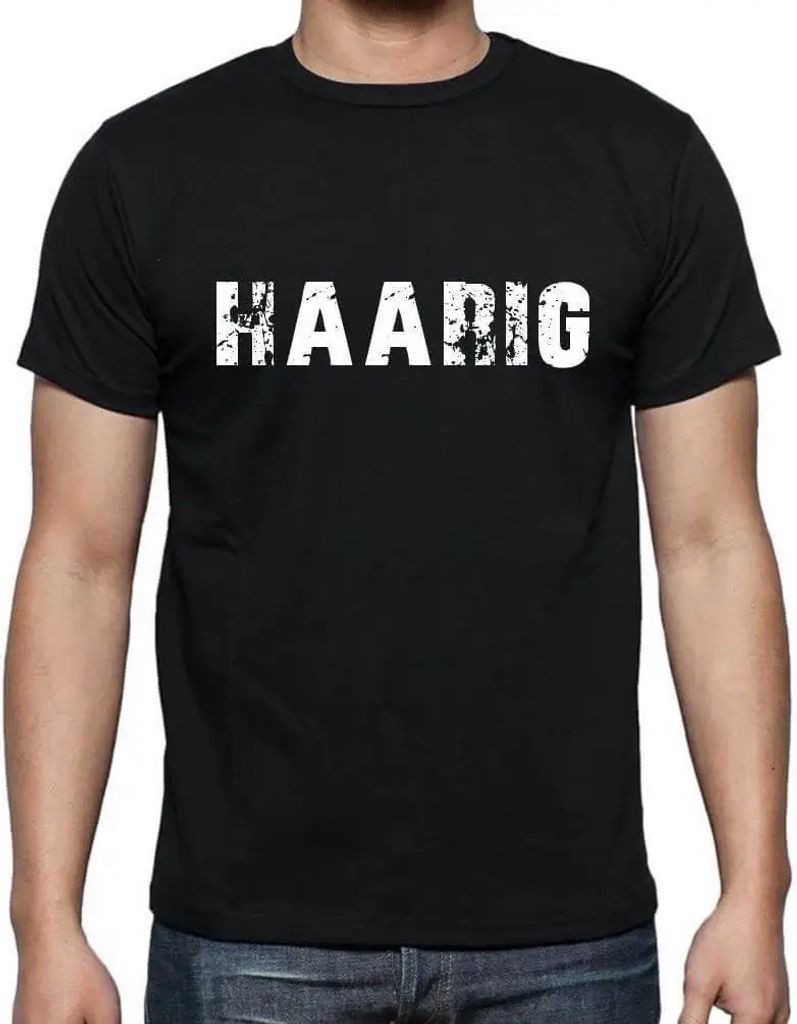 Herren Grafik T-Shirt Haarig Öko-Verantwortlich Vintage Jahrgang Kurzarm Lustige Druck Geburtstag Geschenk Mann