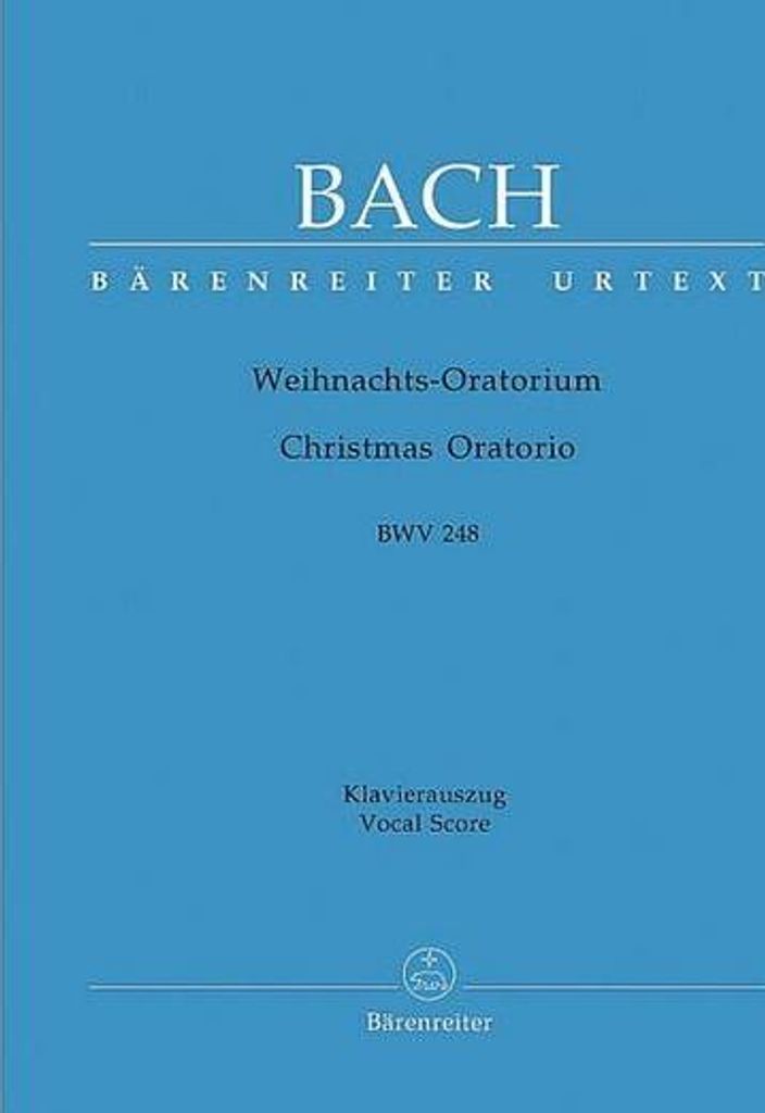 Oratorio de Noël BWV 248. réduction pour piano/vocale score Image du produit 
