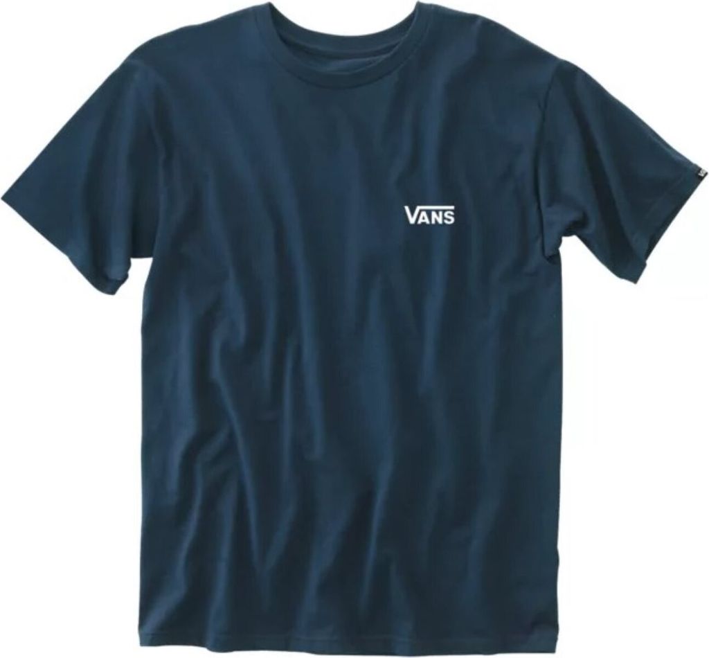 Vans Herren KURZARM-T-SHIRT Blau VN0A3CZE_BLNAV : Größe - S Größe: S