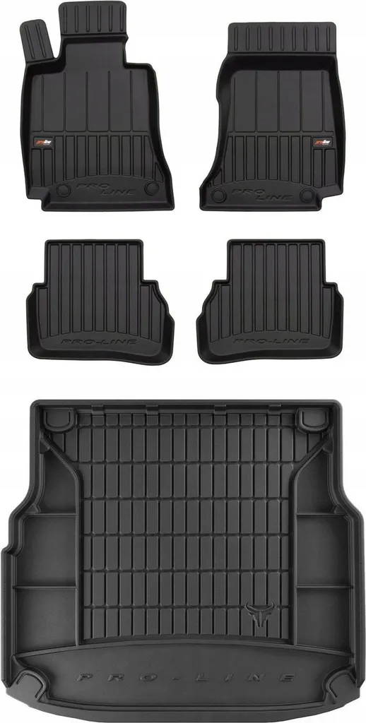 Tappetini Gomma 3D Mercedes C S205 SW 2014-2021 | Protezione Su Misura