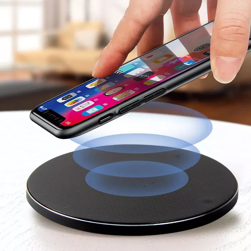 QI Wireless Ladestation Samsung Iphone Huawei Xiaomi Produktbild 