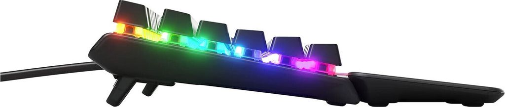 Steelseries Apex 5, Kabelgebunden, USB, Mechanischer Switch, QWERTZ, RGB-LED, Schwarz