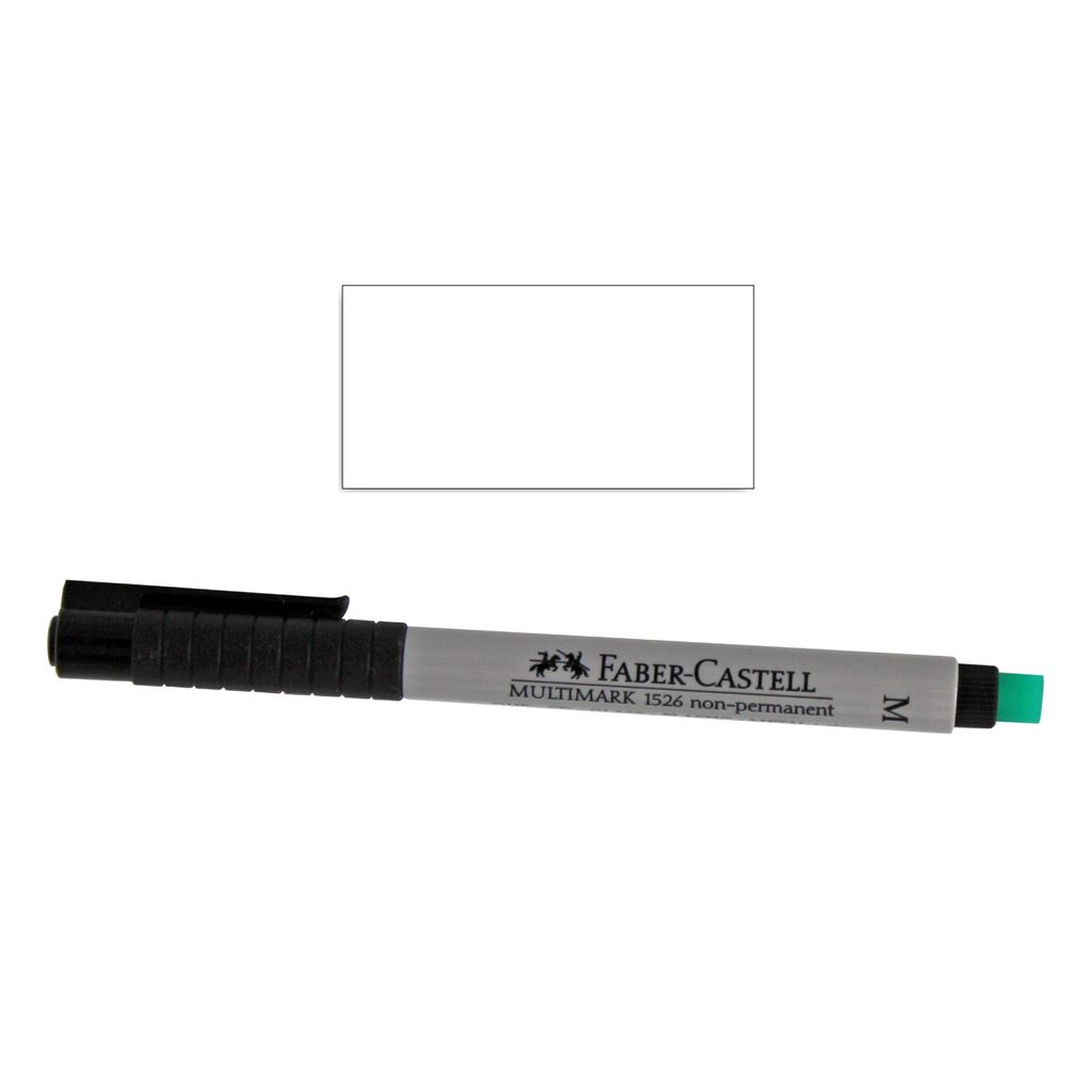 50 beschreibbare Magnet-Etiketten Magstick I 6 x 3 cm weiß I magnetische Beschriftungsfolie beschreibbar Magnet-Streifen zum Beschriften I mag_165