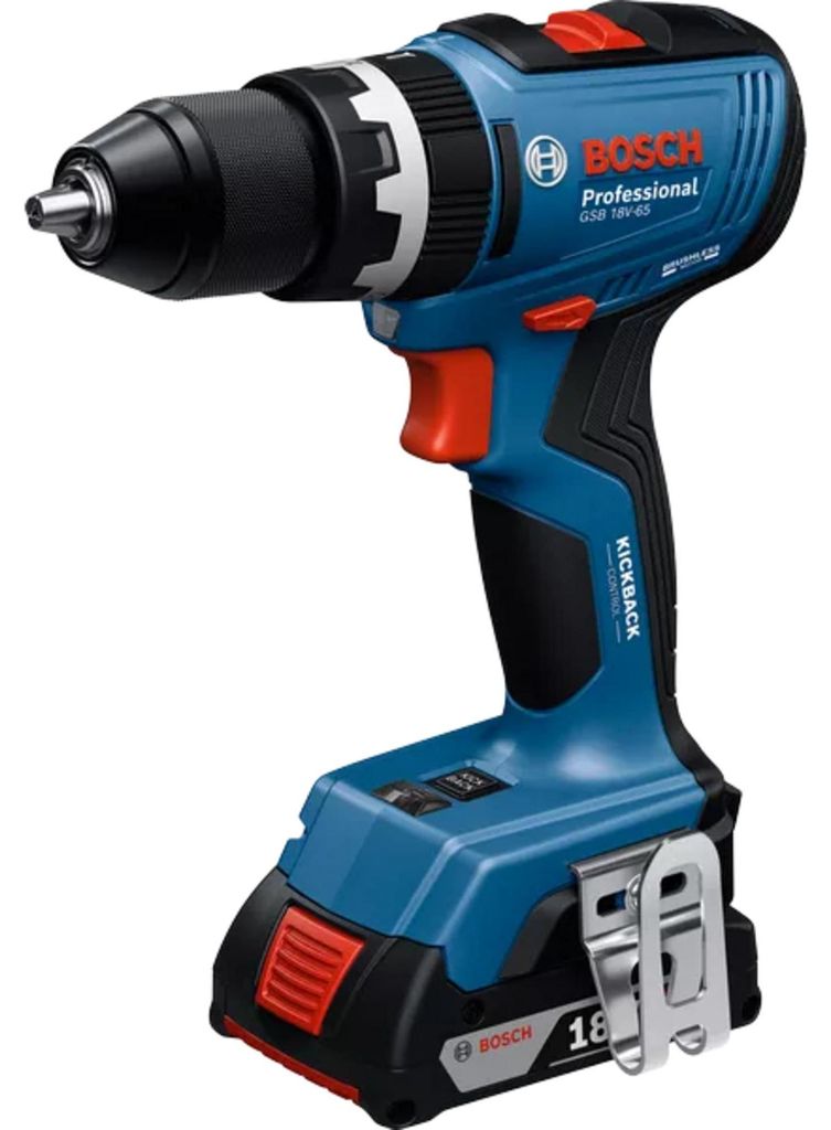 Accuboormachine met slagfunctie GSB 18V-65, 2 x accu GBA Productafbeelding 