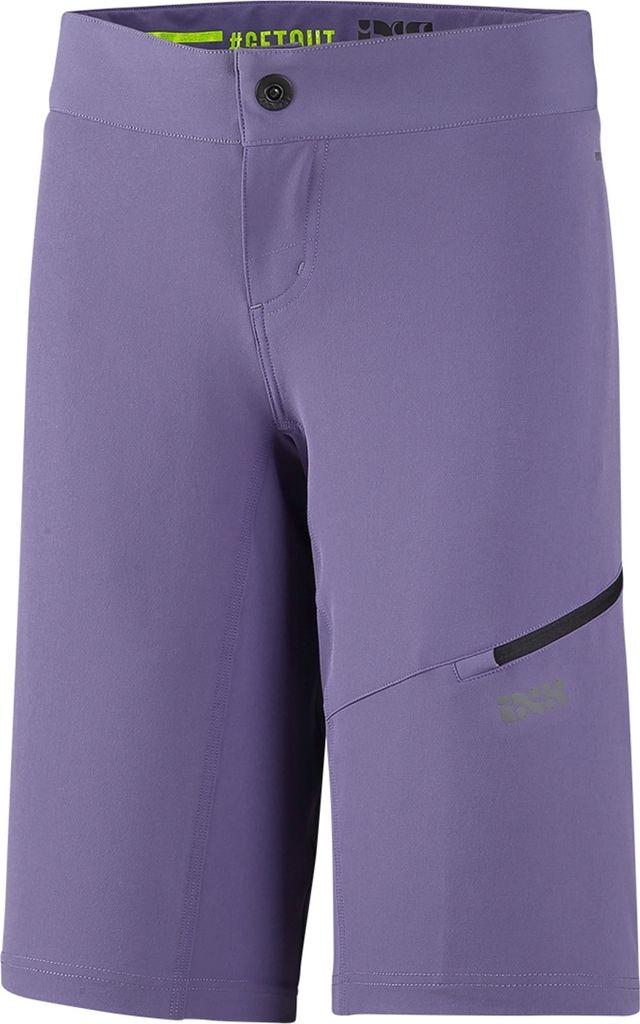 IXS Carve Evo Damen Fahrradshorts Farben: Lila, Grösse: 38